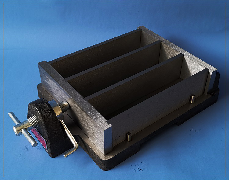 150铸铁混凝土试模100三联抗压70.7砂浆抗渗试块模具盒子300钢制-阿里